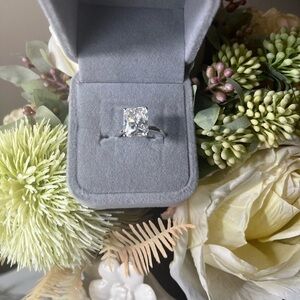 5ct Radiant Cut Ring